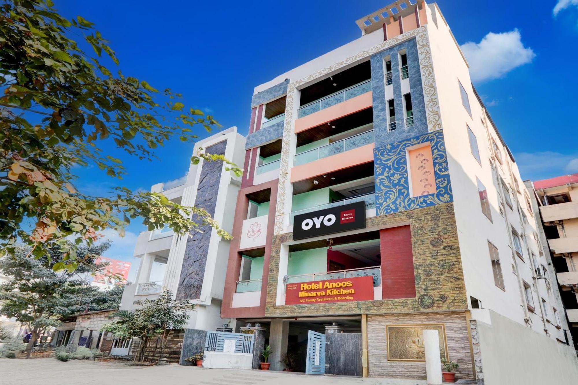 Hotel O Anoos Minarva 하이데라바드 외부 사진