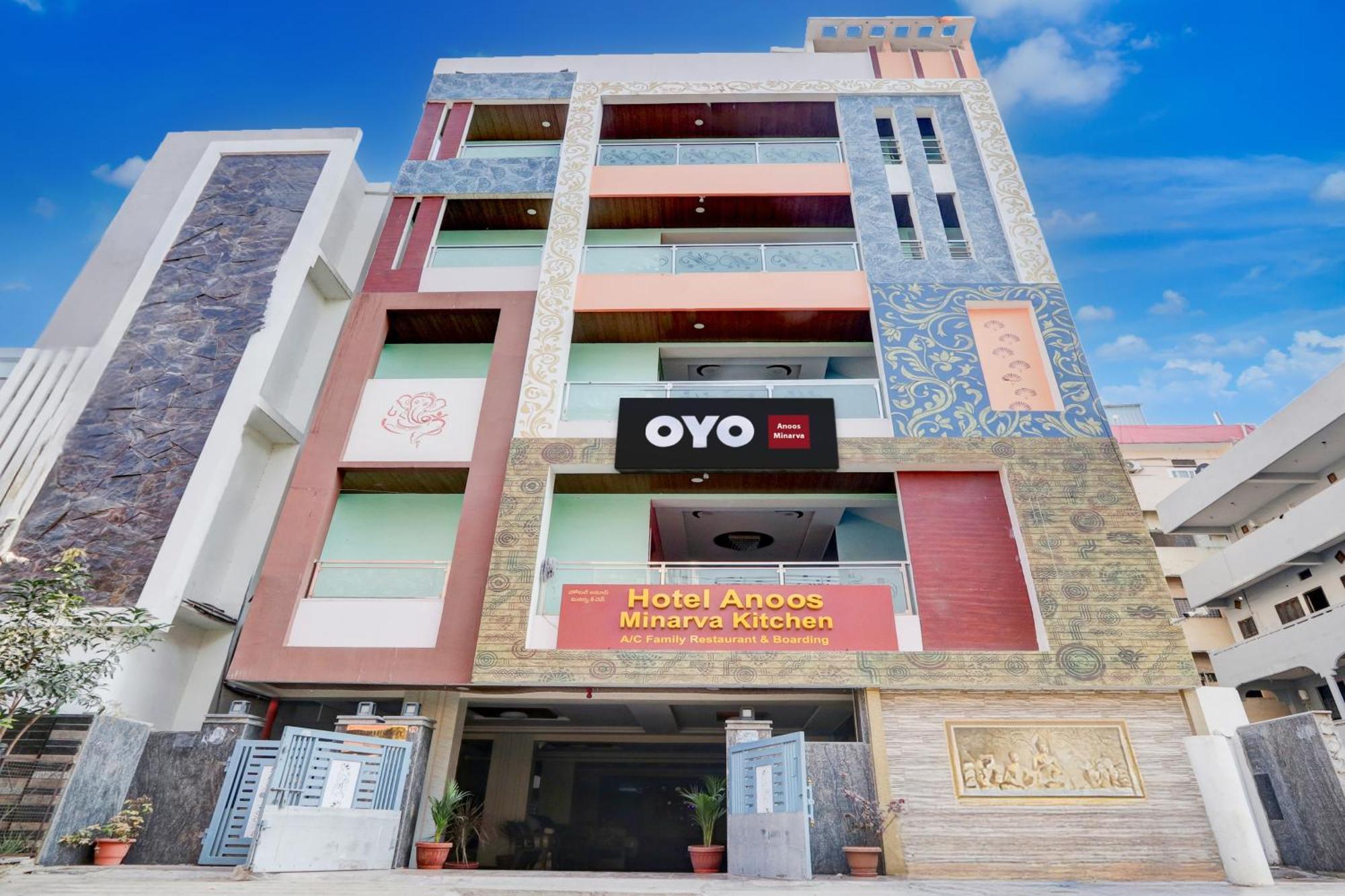 Hotel O Anoos Minarva 하이데라바드 외부 사진