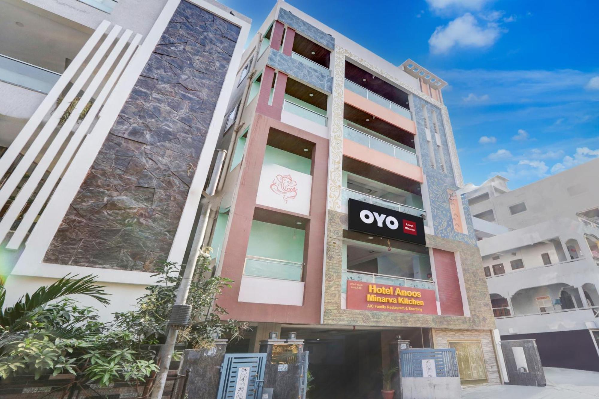 Hotel O Anoos Minarva 하이데라바드 외부 사진